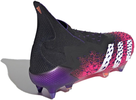 adidas Predator Freak+ SG Hitam dan Merah Jambu Terang FW7099 Lookbook adidas Predator Freak+ SG Hitam dan Merah Jambu Terang FW7099