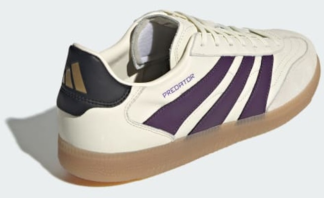 아디다스 프레데터 프리스타일 IN 실내 축구화 아이보리/오로라 플럼/골드 메탈릭 JI1161 Details for 아디다스 프레데터 프리스타일 IN 실내 축구화 아이보리/오로라 플럼/골드 메탈릭 JI1161