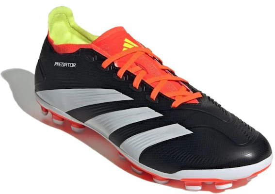 adidas 舒適百搭 AG(膠質短釘) 耐磨透氣 足球鞋 男女款 黑白橙色 Shop adidas 舒適百搭 AG(膠質短釘) 耐磨透氣 足球鞋 男女款 黑白橙色