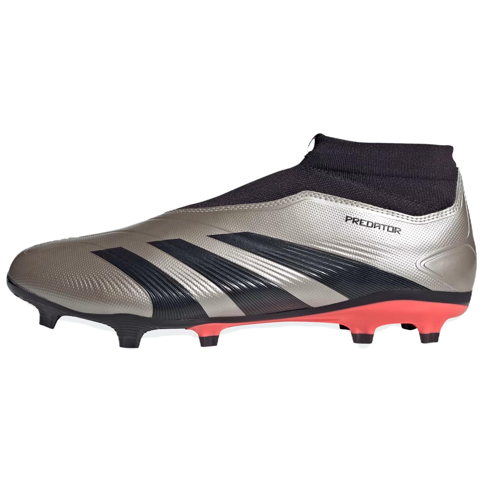 adidas Predator League Black Gold Soccer Cleats Anti-Slip Durable Shoes IF6331