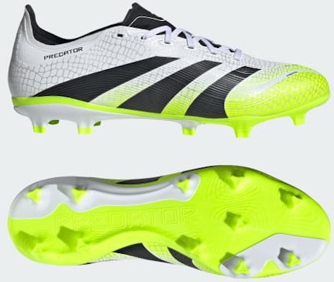 Adidas Predator League FG/MG Soccer Cleats Cloud White/Core Black/Lucid Lemon JI1117 Buy Adidas Predator League FG/MG Soccer Cleats Cloud White/Core Black/Lucid Lemon JI1117