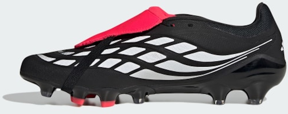 Adidas Predator League Fold-Over Hard Ground Soccer Cleats for Firm/Artificial Ground Core Black/Cloud White/Lucid Red KI6301 Cheap Adidas Predator League Fold-Over Hard Ground Soccer Cleats for Firm/Artificial Ground Core Black/Cloud White/Lucid Red KI6301