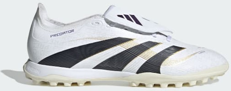 아디다스 프레데터 리그 접이식 텅 TF 터프 트레이닝화 클라우드 화이트/코어 블랙/골드 메탈릭 JR7012 Order 아디다스 프레데터 리그 접이식 텅 TF 터프 트레이닝화 클라우드 화이트/코어 블랙/골드 메탈릭 JR7012