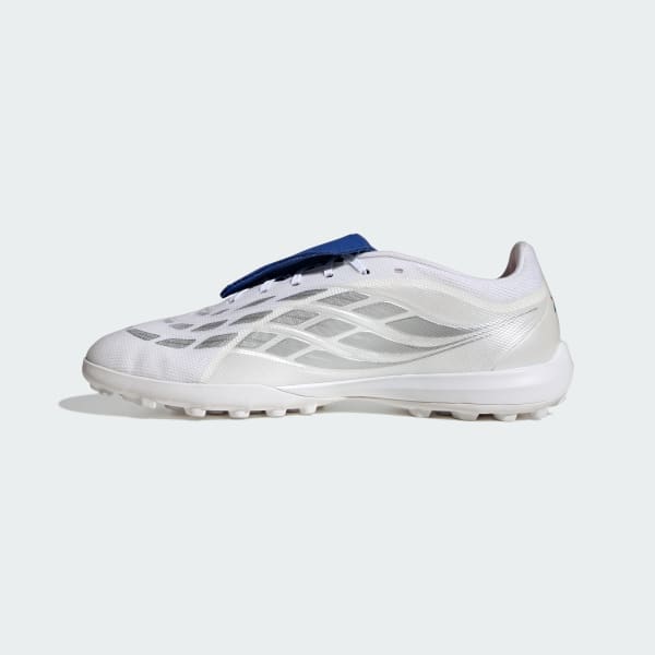 Sizing Adidas Predator League Zapatillas Fútbol Turf Blanco/Metálico Azul Real JS4853