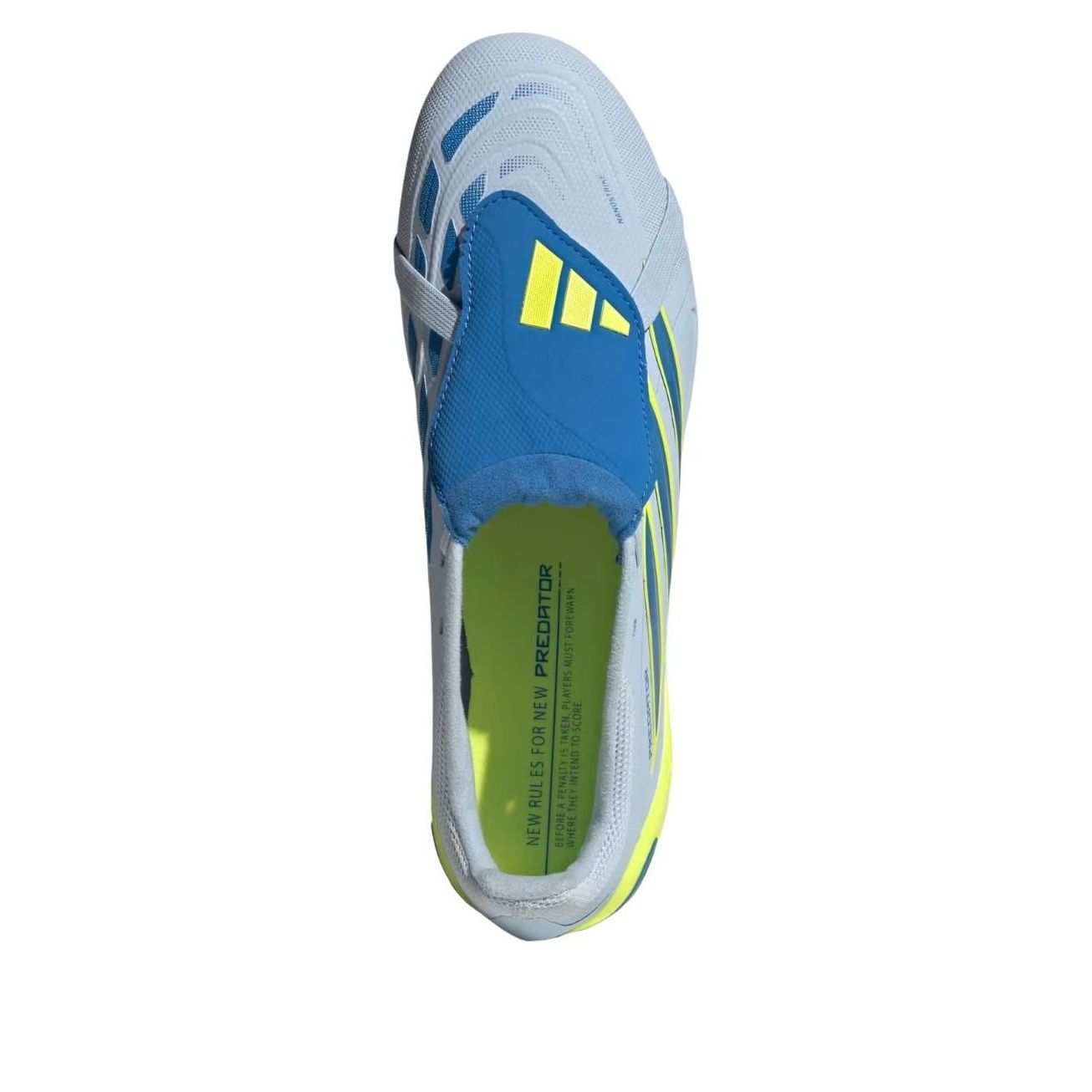 adidas Predator League Fold Over Tongue FG 'Crystal Sky Ray Blue Team Solar Yellow 2' 圖 2