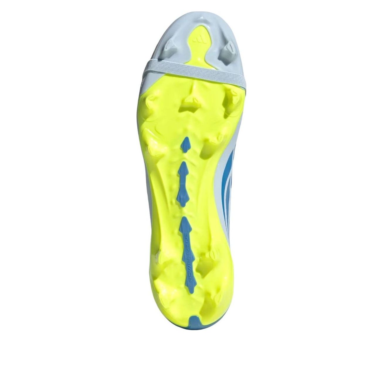 adidas Predator League Fold Over Tongue FG 'Crystal Sky Ray Blue Team Solar Yellow 2' 圖 3