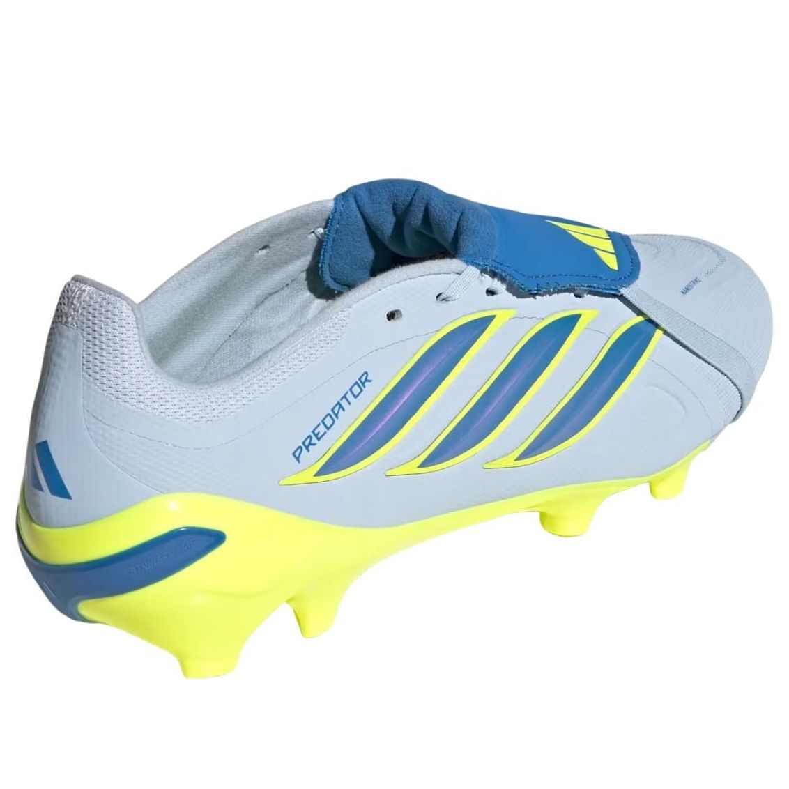 adidas Predator League Fold Over Tongue FG 'Crystal Sky Ray Blue Team Solar Yellow 2' 圖 5