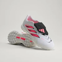 adidas Predator League Foldover Astro Turf Soccer Shoes Cloud White/Solar Turbo/Core Black IH7218