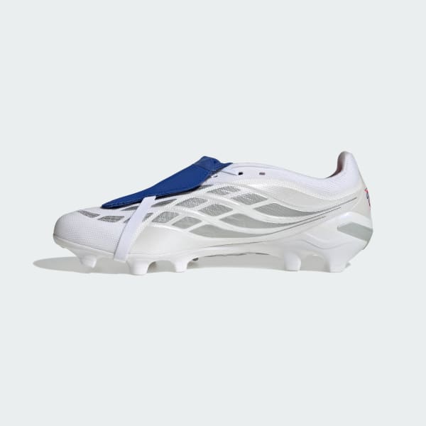 Sizing adidas Predator League 足球鞋 Sulfo FG 雲白/零金屬/皇家藍 JS0424