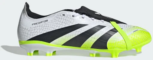 Order Adidas Predator League 折舌FG/MG足球鞋 雲白/核心黑/亮檸檬 JI1111