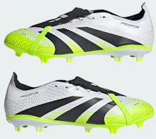 Cheap Adidas Predator League 折舌FG/MG足球鞋 雲白/核心黑/亮檸檬 JI1111