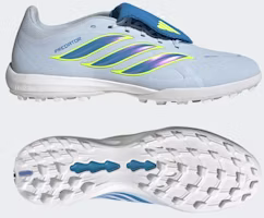 Adidas Predator League Foldover Tongue TF Soccer Cleats Crystal Sky/Ray Blue/Team Solar Yellow 2 JR7874 Adidas Predator League Foldover Tongue TF Soccer Cleats Crystal Sky/Ray Blue/Team Solar Yellow 2 JR7874