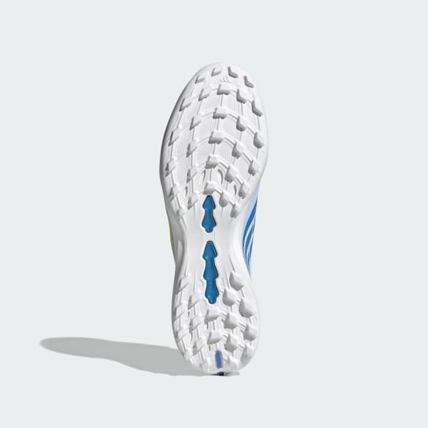 Shop Adidas Predator League TF 足球鞋 水晶天藍/光線藍/團隊太陽黃 2 JR7874