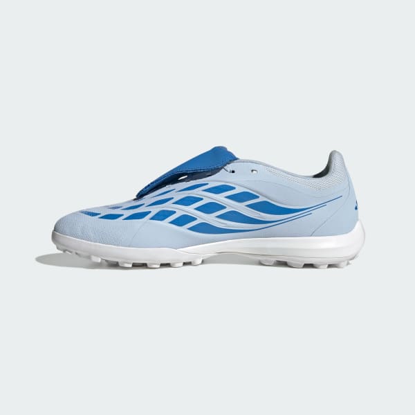 Sizing Adidas Predator League TF 足球鞋 水晶天藍/光線藍/團隊太陽黃 2 JR7874