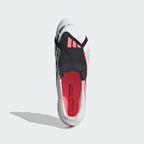 Lookbook Scarpe Calcio adidas Predator LEAGUE HG/AG - Bianco/Nero/Solar Turbo. IH7198