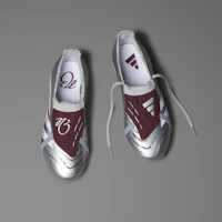Purchase Adidas Predator League JB Foldover Tongue FG/MG Silver Metallic/Legacy Burgundy/Maroon JQ2688