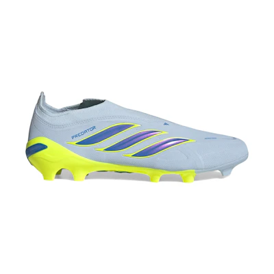 adidas Predator League Laceless FG 'Crystal Sky Ray Blue Team Solar Yellow 2'