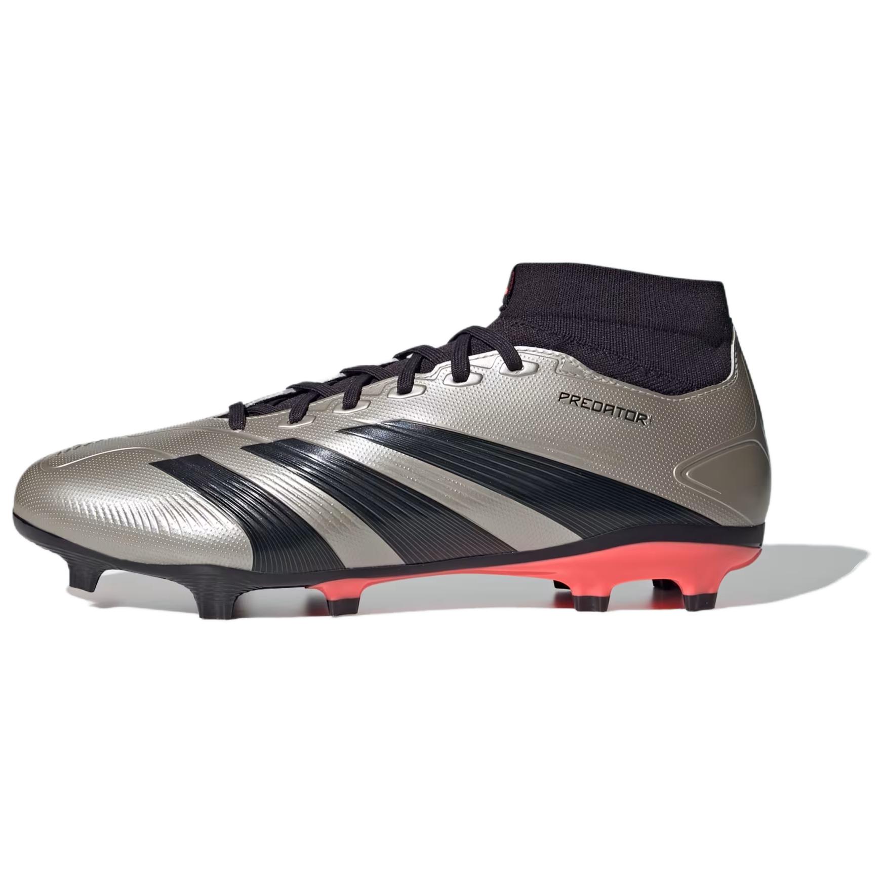 adidas PREDATOR LEAGUE Silver Soccer Cleats Comfortable & Non-Slip IF6340