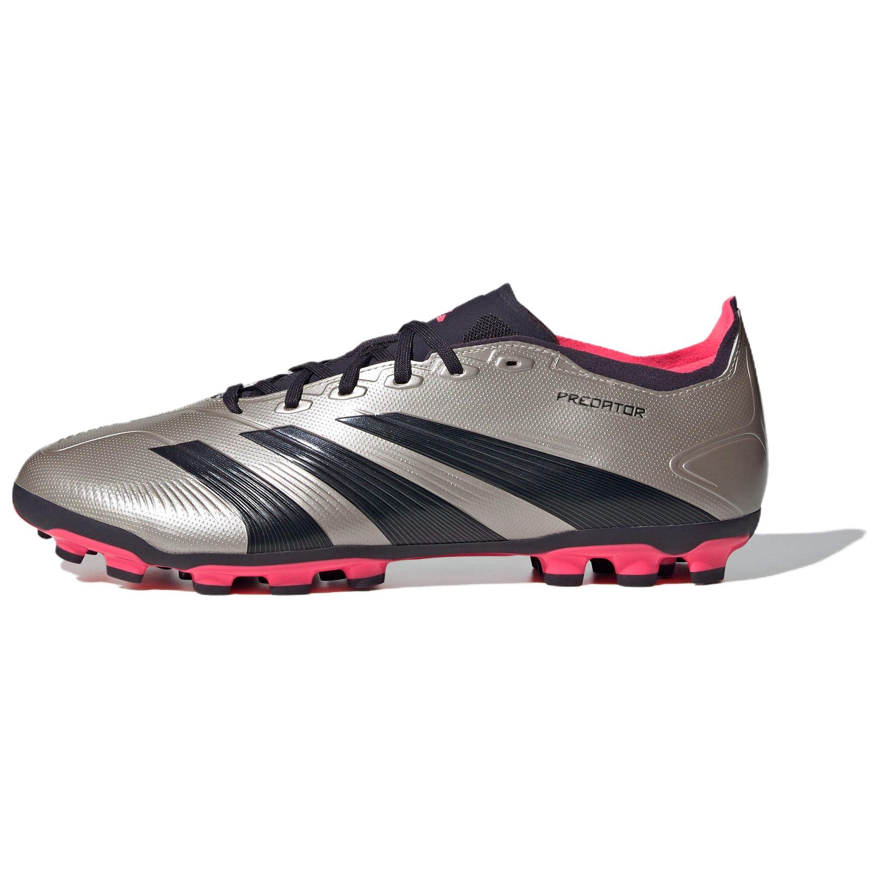 adidas PREDATOR LEAGUE Soccer Shoes Grey Black Comfortable Casual Style IF6313