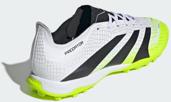 Adidas Predator League TF Soccer Cleats Cloud White/Core Black/Lucid Lemon JI1132 Details for Adidas Predator League TF Soccer Cleats Cloud White/Core Black/Lucid Lemon JI1132