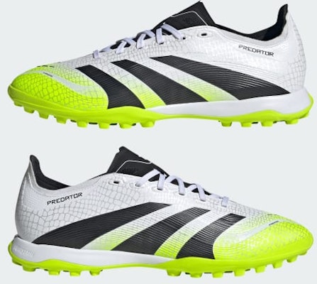 Adidas Predator League TF Soccer Cleats Cloud White/Core Black/Lucid Lemon JI1132 Cheap Adidas Predator League TF Soccer Cleats Cloud White/Core Black/Lucid Lemon JI1132