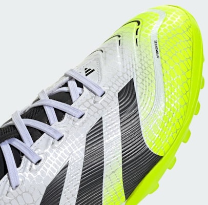 Adidas Predator League TF Soccer Cleats Cloud White/Core Black/Lucid Lemon JI1132 1
