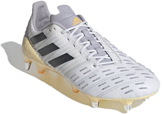 adidas Predator Malice Control SG 'Crystal White Grey' FY6971 Lookbook adidas Predator Malice Control SG 'Crystal White Grey' FY6971