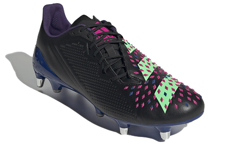 Lookbook adidas Predator Malice SG Stiefel ''Schwarz Blau Grün'' GZ4165
