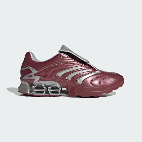 Adidas Predator Megaride Shoes Collegiate Burgundy/Silver Metallic/Light Solid Grey JS1554