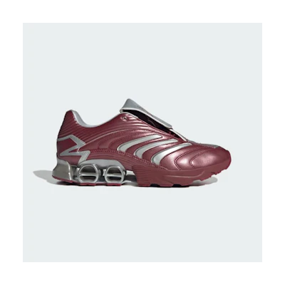 Adidas Predator Megaride Shoes Collegiate Burgundy/Silver Metallic/Light Solid Grey