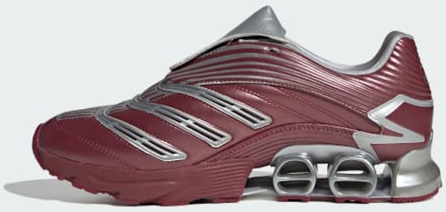 Adidas Predator Megaride Burgundy/Perak/Light Grey Kasut JS1554 Details for Adidas Predator Megaride Burgundy/Perak/Light Grey Kasut JS1554