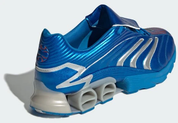 Adidas Predator Megaride Sneakers Shock Blue/Silver Metallic/Better Scarlet JI3515 Details for Adidas Predator Megaride Sneakers Shock Blue/Silver Metallic/Better Scarlet JI3515