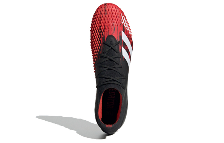 Shop 阿迪達斯 Predator Mutator 20.1 AG 人造草坪 防滑耐磨 足球鞋 男款 黑紅白