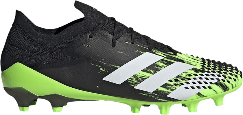 Adidas predator black and green sales