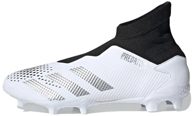 adidas Predator Mutator 20.3 Laceless Firm Ground Voetbalschoenen ''Wit Zilver Zwart'' FW9198 Buy adidas Predator Mutator 20.3 Laceless Firm Ground Voetbalschoenen ''Wit Zilver Zwart'' FW9198