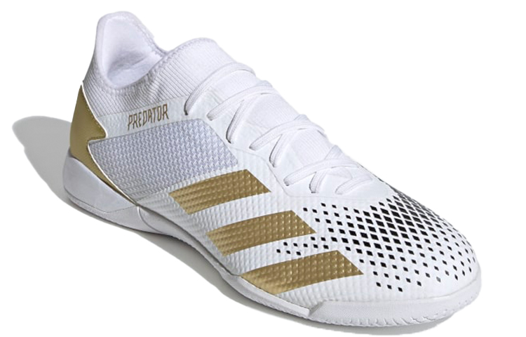 Lookbook adidas Predator Mutator 20.3 Low ''Weiß Gold Metallic'' FW9192