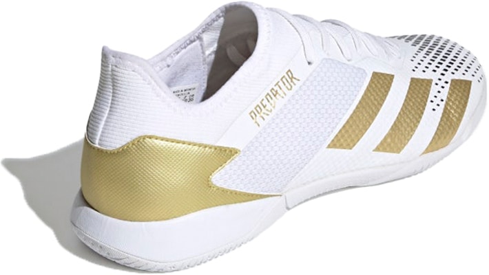 adidas Predator Mutator 20.3 Low 'Putih Emas Metalik' FW9192 Shop adidas Predator Mutator 20.3 Low 'Putih Emas Metalik' FW9192