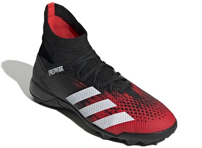 아디다스 프레데터 뮤테이터 20.3 TF '블랙 액티브 레드' EF2208 Lookbook 아디다스 프레데터 뮤테이터 20.3 TF '블랙 액티브 레드' EF2208