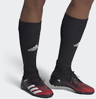 아디다스 프레데터 뮤테이터 20.3 TF '블랙 액티브 레드' EF2208 Sizing 아디다스 프레데터 뮤테이터 20.3 TF '블랙 액티브 레드' EF2208