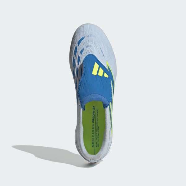 Lookbook adidas Predator PRO Turf Azul/Ray Azul/Amarillo Solar Zapatos de Fútbol Entrenamiento. JR7862