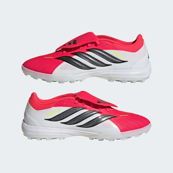 Cheap Adidas Predator PRO Turf Fútbol Zapatos Lucid Red/Core Black/Cloud White JR7866