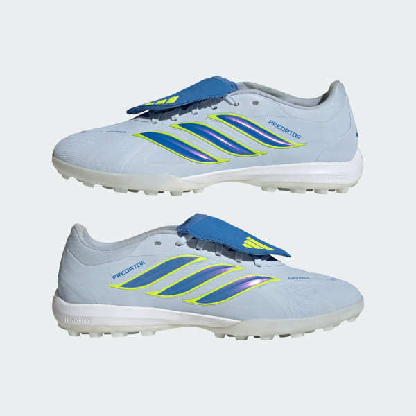 Cheap adidas Predator PRO Turf Azul/Ray Azul/Amarillo Solar Zapatos de Fútbol Entrenamiento. JR7862