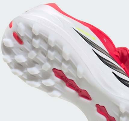 Adidas Predator PRO Turf Fútbol Zapatos Lucid Red/Core Black/Cloud White JR7866 2