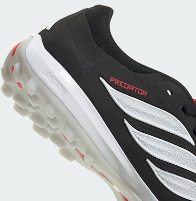Adidas PREDATOR PRO Turf Fútbol Negro/Blanco/Rojo Entrenamiento Suela Plegable JR7865 1