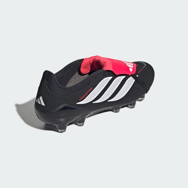 Sizing Adidas Predator PRO Hard Ground Soccer Boots with Fold-Over Tongue Core Black/Cloud White/Lucid Red KI8756