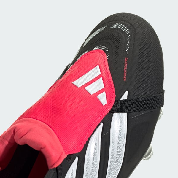 Cheap 아디다스 프레데터 PRO 하드그라운드 축구화 접이식 텅 코어블랙/클라우드화이트/루시드레드 KI8756