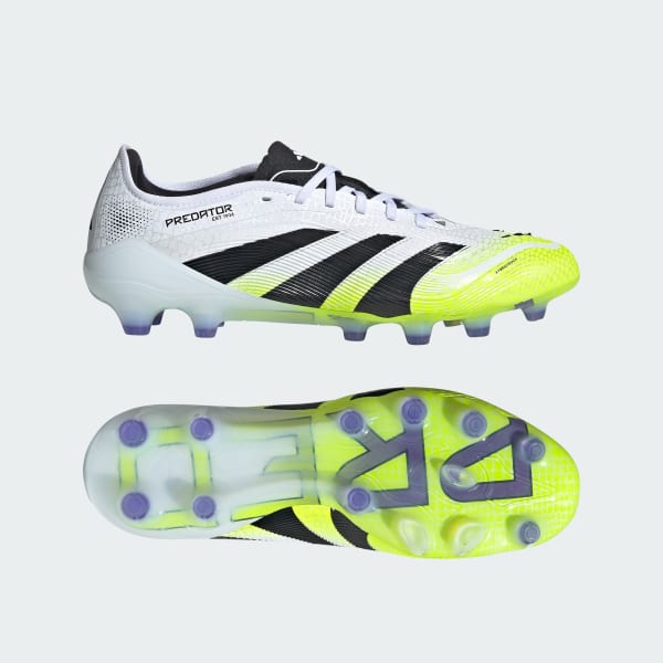 Buy Adidas Predator Pro HG/AG 日本足球鞋 固定/人造地 白/黑/亮黃 JR4516