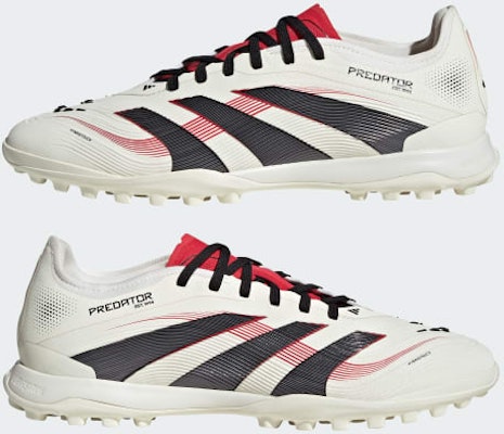 Adidas Predator Pro TF Turf Soccer Training Shoes Off White/Core Black/Pure Ruby JH8897 Cheap Adidas Predator Pro TF Turf Soccer Training Shoes Off White/Core Black/Pure Ruby JH8897