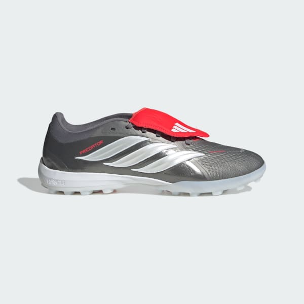 Order Adidas PREDATOR PRO Zapatillas Fútbol Césped Lengüeta Plegable Metalizado Rojo. JR7864