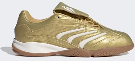 adidas Predator Salah Soccer Cleats Gold Metallic/Core White/Gum IH7019 adidas Predator Salah Soccer Cleats Gold Metallic/Core White/Gum IH7019